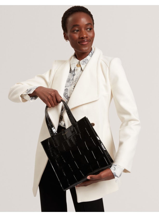 Ted Baker Croc Effect Small Icon Bag - Image 2