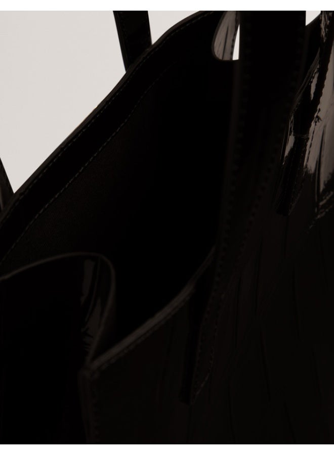 Ted Baker Croc Effect Small Icon Bag - Image 5