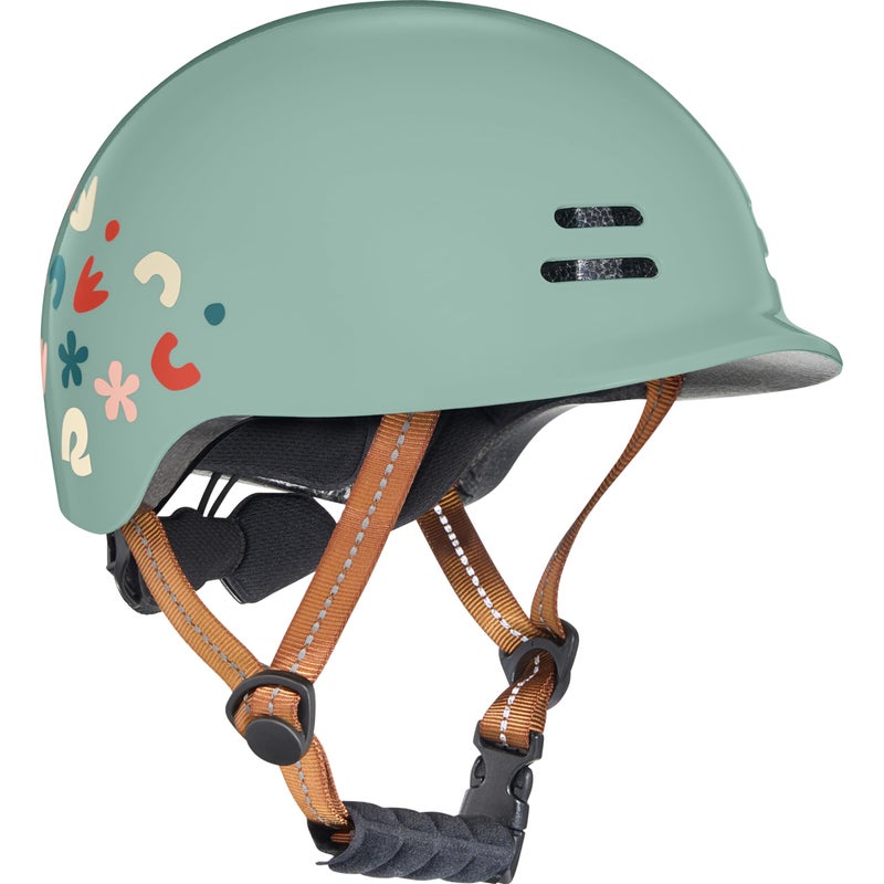 Retrospec Remi Kids Bike Helmet with Built-in Sun Visor - Adjustable Youth & Toddler Safety Gear for Cycling, Skating & Scooters - 11 Air Vents, Washable Padding & Reflective Straps - Image 1