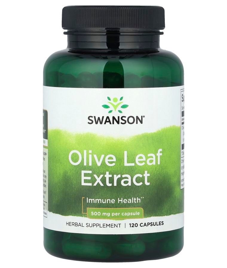 Olive Leaf Extract 500 mg 120 Capsules
