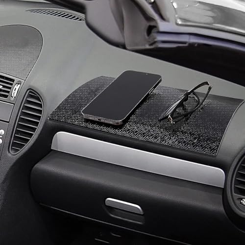 Mini-Factory Non-Slip Car Dashboard Sticky Pad – Extra Thick 6.5"x4.5" MINI-FACTORY Fixate Gel Mat for Phones, Glasses, Keys – Anti-Slip Grip (2 Pack) - Image 2
