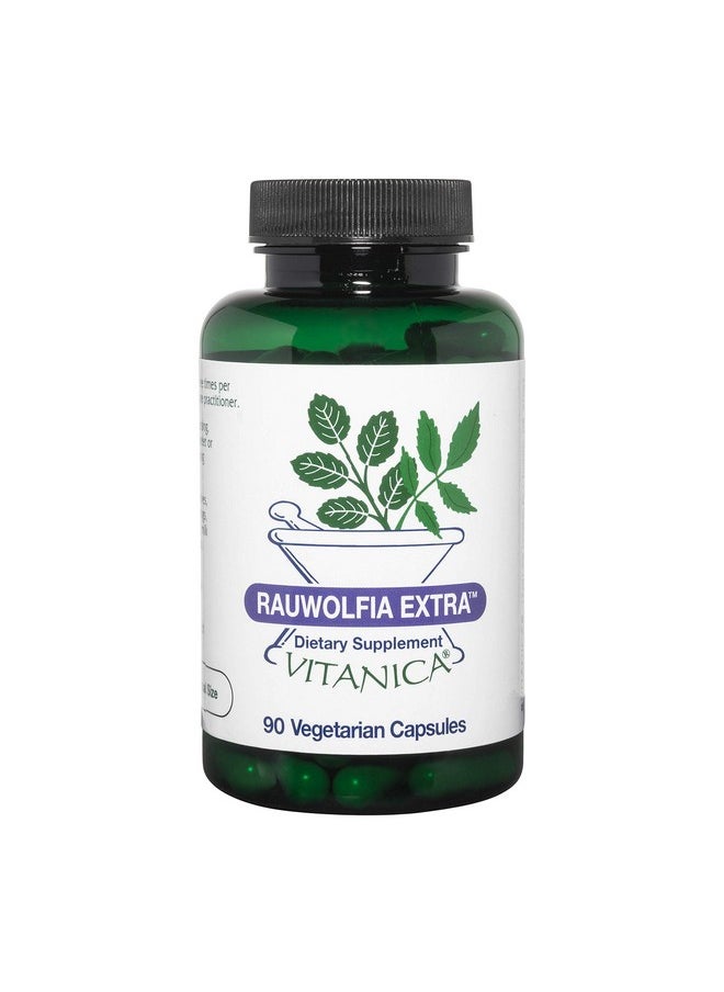Vitanica Rauwolfia Extra Cardiovascular Support Supplement Vegan 90 Capsules  - Image 2