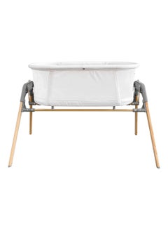 TEKNUM Teknum 3-IN-1 Baby Rocker Bassinet/ Infant Crib w/ Mosquito net - White  - Image 5