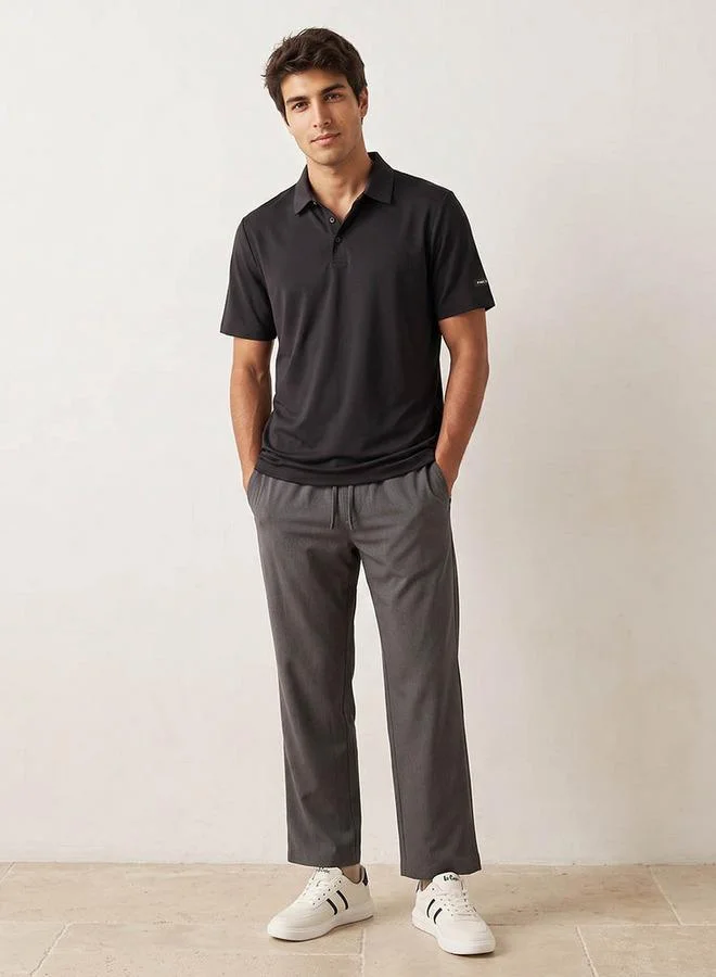 Love Pangolin Love Pangolin 2 Way Stretch Polo T-shirt