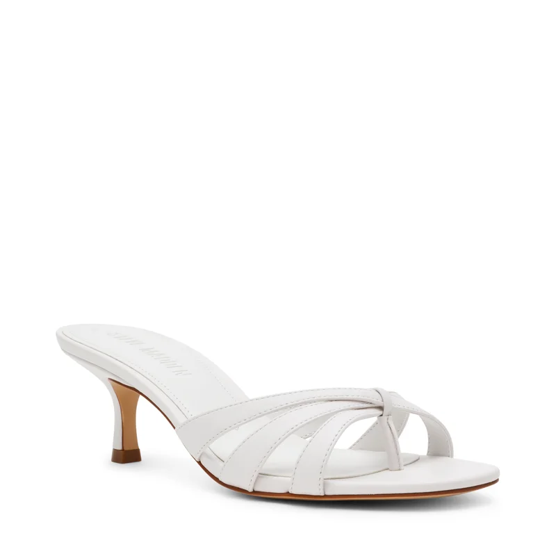 STEVE MADDEN Cary White Women's Sandals