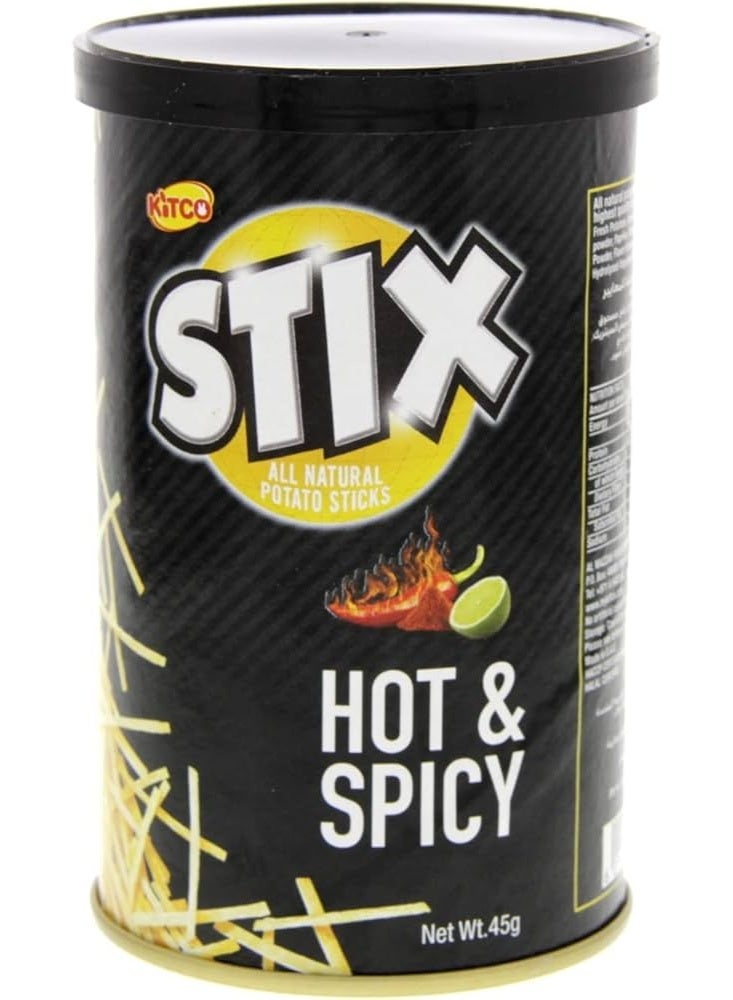 Kitco Spicy Spiced Potato Sticks, 40g