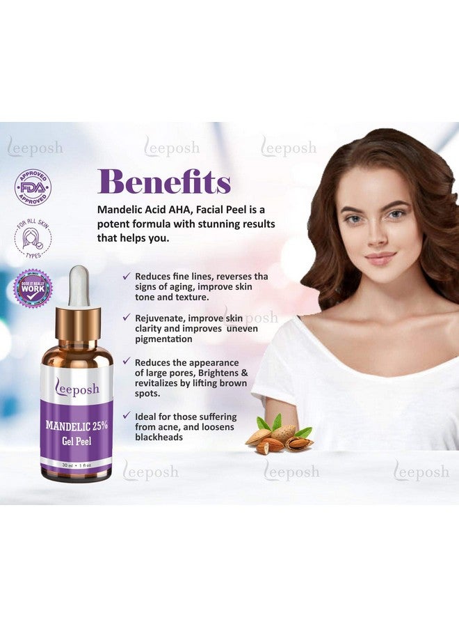 ليبوش تقشير حمض الماندليك ممتاز لعلاج حب الشباب ومحاربة الشيخوخة وتفتيح البشرة - Image 3