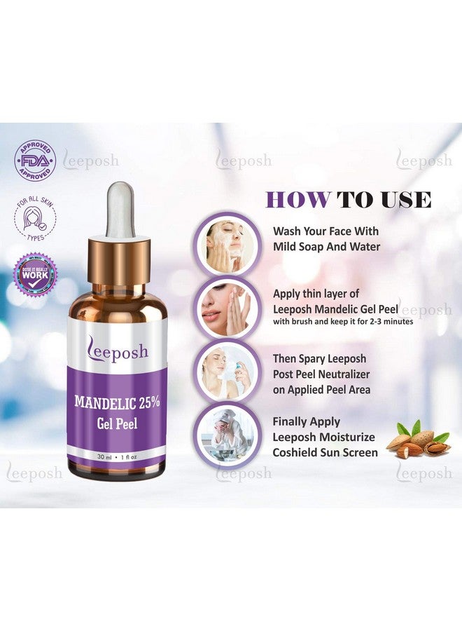 ليبوش تقشير حمض الماندليك ممتاز لعلاج حب الشباب ومحاربة الشيخوخة وتفتيح البشرة - Image 4