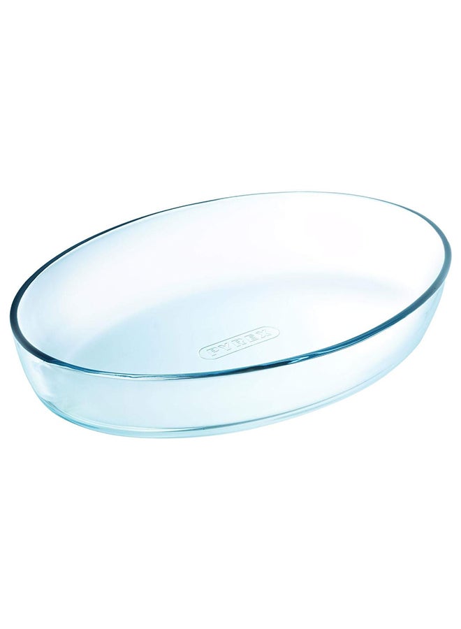 Pyrex Essentials Multipurpose Oval Roaster 4L, 39x27cm – Durable & Versatile Cooking Solution Clear - Image 3