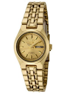 Seiko Seiko 5 Automatic Gold Dial Stainless Steel Women's Watch SYMA04K1  - Image 1