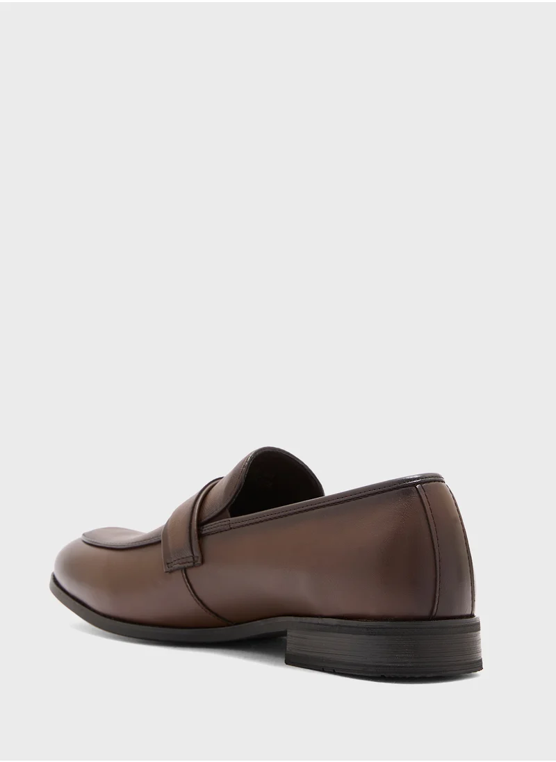 Robert Wood Chunky Sole Formal Slip Ons