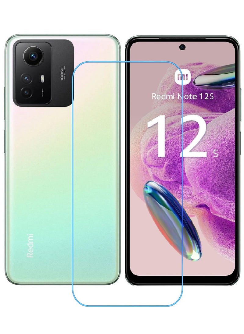 ACLIX Antistatic ESD Dustproof Premium Quality High Definition Clear Tempered Glass Screen Protector Designed For Xiaomi Redmi Note 12S - Image 1
