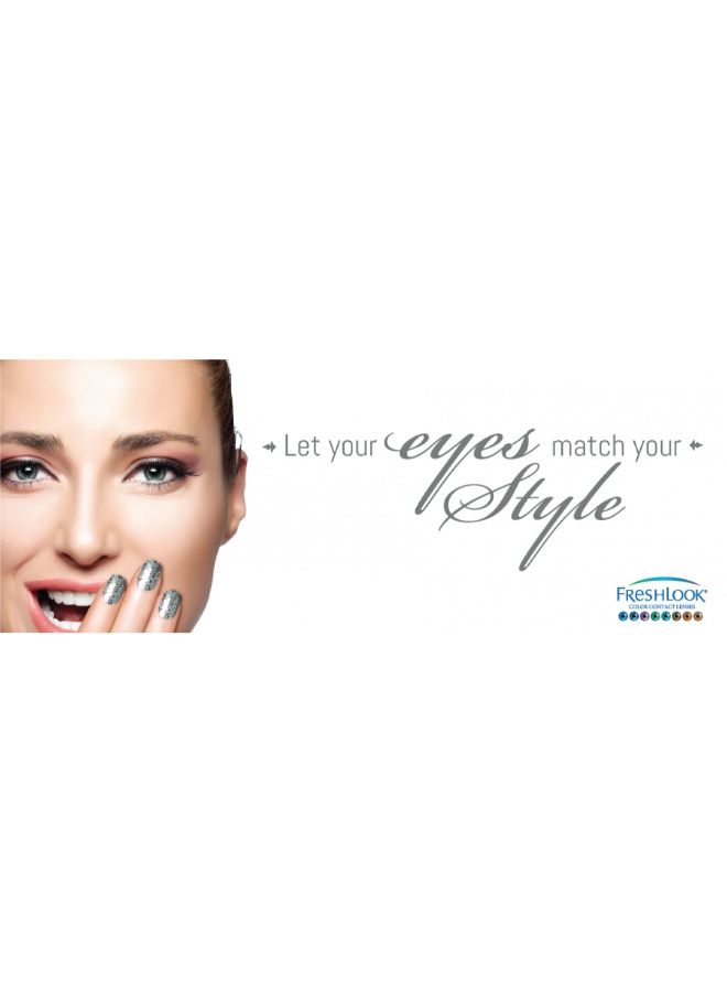 FRESHLOOK Colour Contact Lenses Sterling Gray - Image 2
