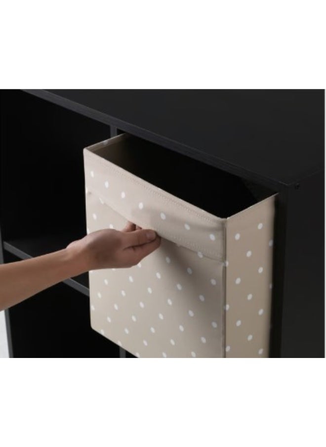 IKEA (IKEA) Box, beige/dotted, 33x38x33 cm  - Image 3