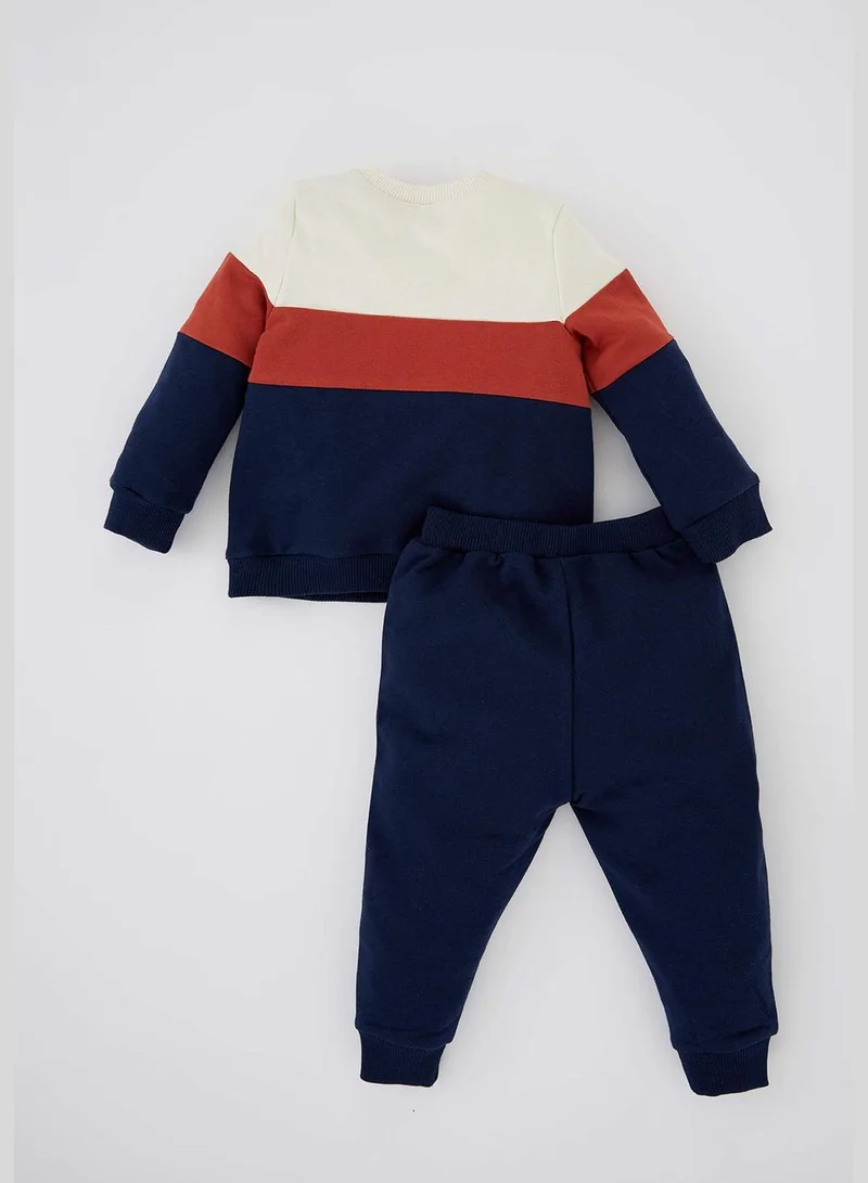 DeFacto 2 Pack BabyBoy Regular Fit Bike Neck Long Sleeve Knitted Set
