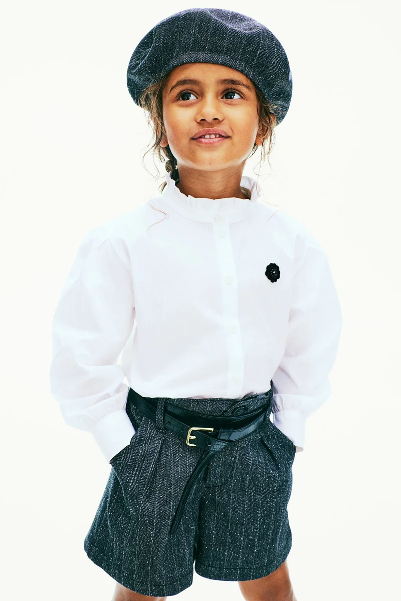 H&M Frill-Collar Blouse