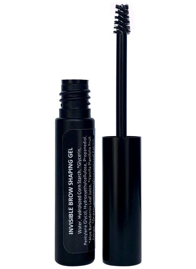 Mom's Secret Invisible Brow Shaping Gel Using Natural And Organic Ingredients Paraben Free Gluten Free Non Gmo Cruelty Free Vegan Made In The Usa. 3Ml (Clear Color)  - Image 1