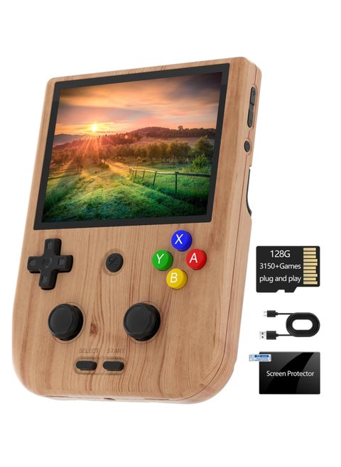 RG405V Retro Handheld Game Console, Unisoc Tiger T618 Android 12 System 4.0 Inch IPS Touch Screen Support 5G WiFi Bluetooth 5.0 with 128G TF Card 3172 Games 5500mAh Battery
