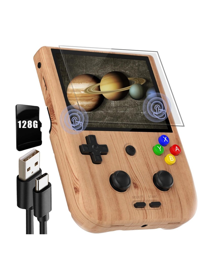 Generic - RG405V Retro Handheld Game Console, Unisoc Tiger T618 Android 12 System 4.0 Inch IPS Touch Screen Support 5G WiFi Bluetooth 5.0 with 128G TF Card 3172 Games 5500mAh Battery - Image 1