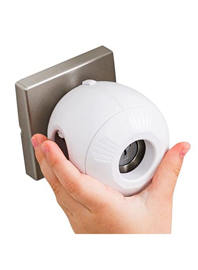 Wappa Baby Child Safety Door Knob Cover (4 Pack) Hardtoremove Duallock Door Handle Covers Locks For Kids Reusable Baby Proof Installs Easily No Tools Needed - Image 1