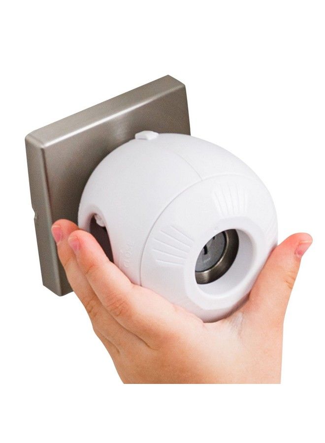Wappa Baby Child Safety Door Knob Cover (4 Pack) Hardtoremove Duallock Door Handle Covers Locks For Kids Reusable Baby Proof Installs Easily No Tools Needed - Image 2
