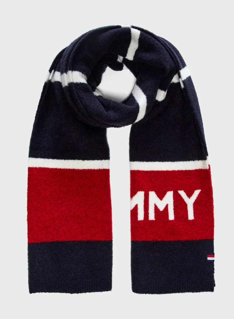 TOMMY HILFIGER Soft Stripes Scarf
