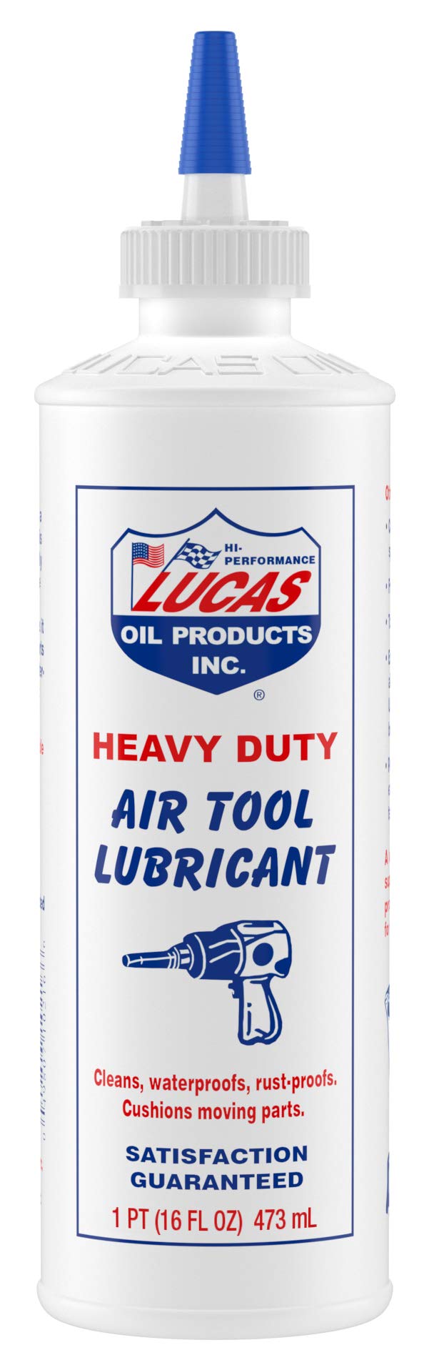 Lucas Oil 10216 Air Tool Lubricant/12X1/P White 16 Ounce - Image 1