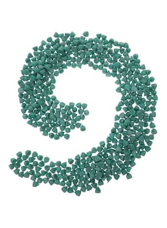Silicon Carbide Tumbling Media Cone Abrasive Filler Pellets 500g For Rotary Sanding Jewelry Polishing Tumbler Kit Use - Image 1