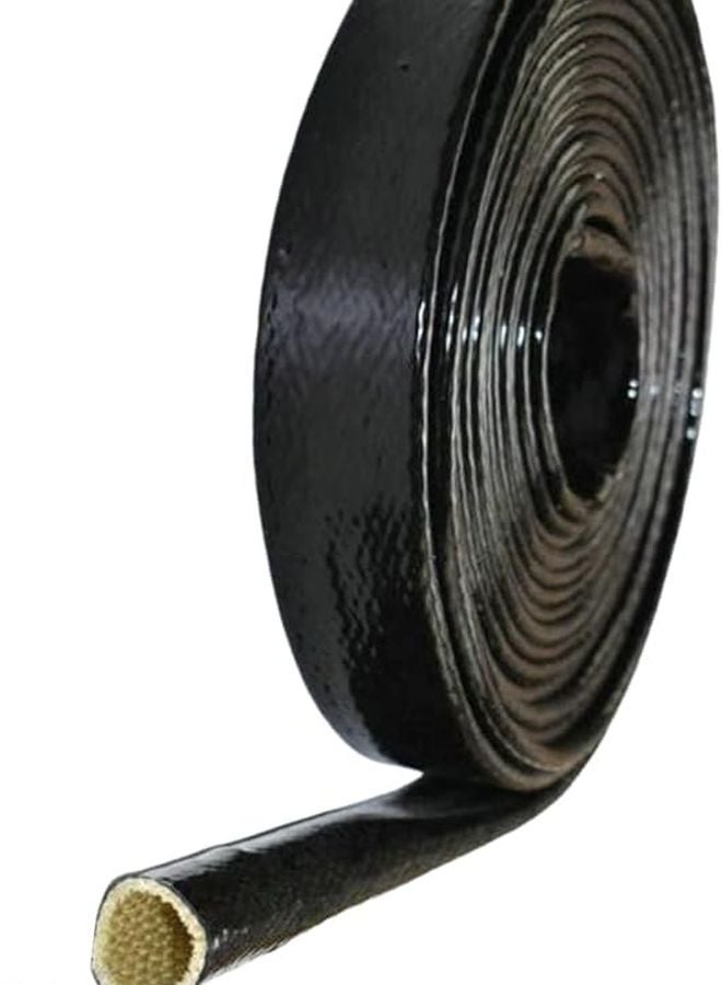 غلاف واقي من الحرارة 1 2 سم قطر غطاء سلك من الألياف الزجاجية درع خرطوم مقاوم للحرارة - Image 5