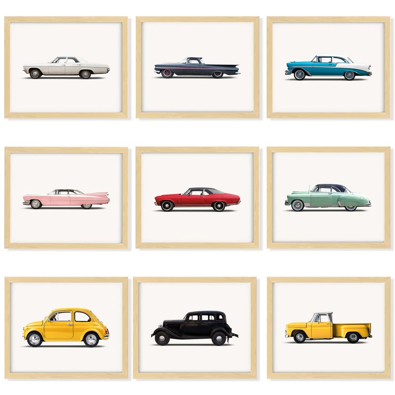 97 Decor Car Posters For Boys Room Cool Car Wall Art Prints Classic Vehicle Pictures Cars Room Decor For Men Guy Bedroom Dorm Decorations - Image 2