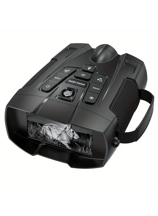 Black Dual Tube Infrared Digital Night Vision Device 4 Inch IPS Screen 10x Zoom - Image 3