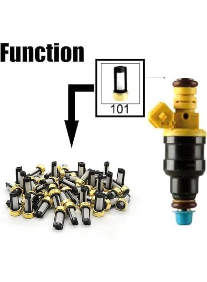طقم إصلاح شامل لحاقن الوقود (20 قطعة) – مناسب لكيا، تويوتا، هيونداي، نيسان، سوزوكي | غير مناسب لمحركات GDI - Image 1