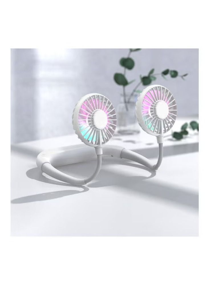 Dream Zone Dual-Headed Fan H32687-WL-su White - Image 1