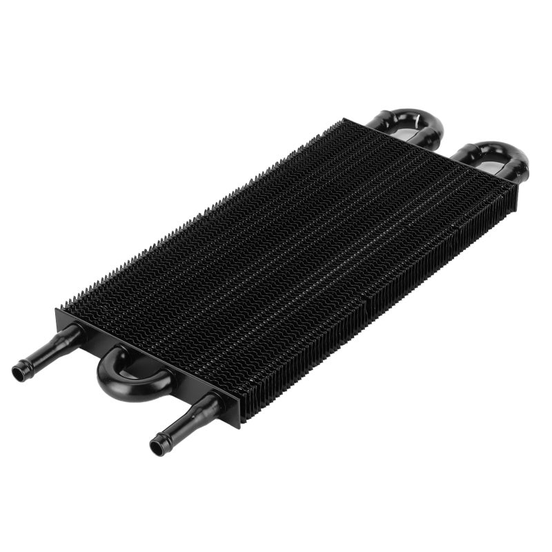 Transmission Oil Cooler Universal Aluminum Engine Oil Radiator - Anodized Durable Cooling for Street Cars Power Steering Cooler - Image 2