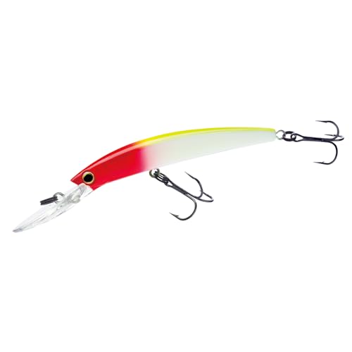 Yo-Zuri Crystal Minnow Deep Diver Walleye (F) 110mm 4-3/8" Clown Floating Deep Diver Lure - Image 1