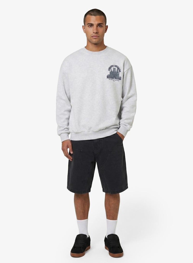 HUF KINDA LOOSE DOUBLE KNEE SHORT - Image 1