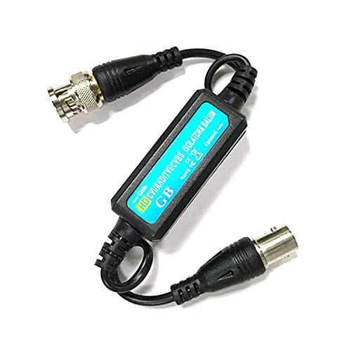 Xenocam HD-TVI/HD-CVI/AHD/Analog CVBS Passive Coaxial Video Ground Loop Isolator Built-in Video Balun for CCTV Cameras - Image 1