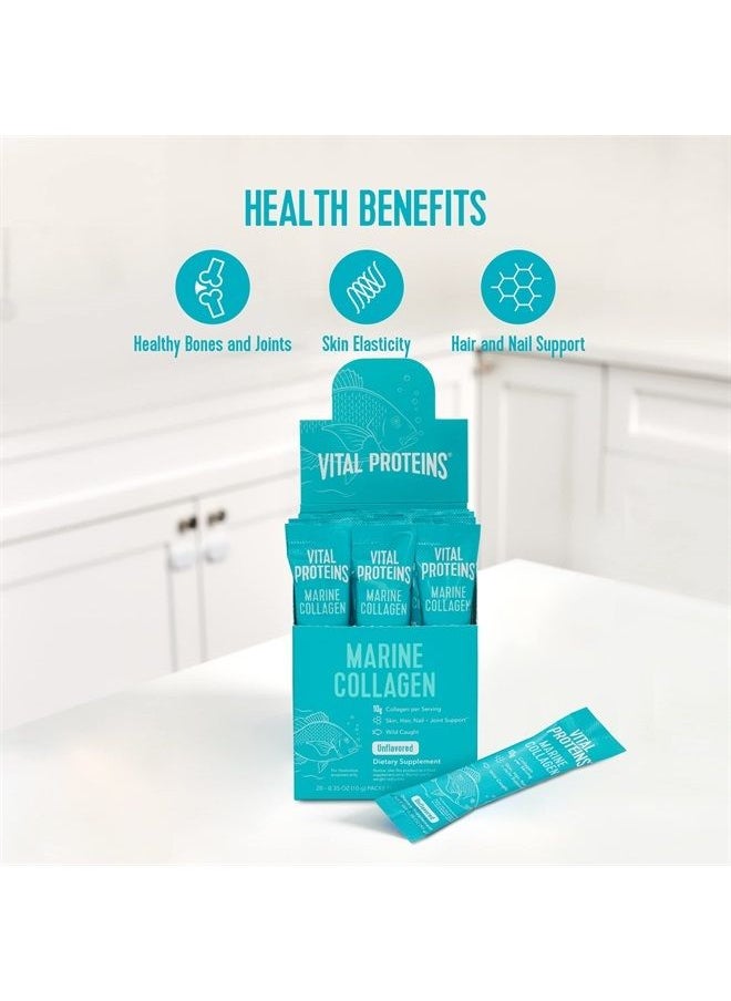 Vital Proteins - Unflavored Marine Collagen 20 Pack, 0.35 OZ - Image 1
