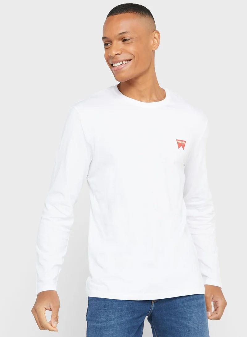 Wrangler Logo Crew Neck T-Shirt