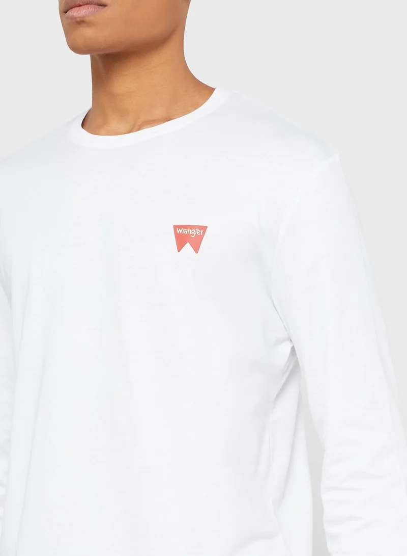 Wrangler Logo Crew Neck T-Shirt
