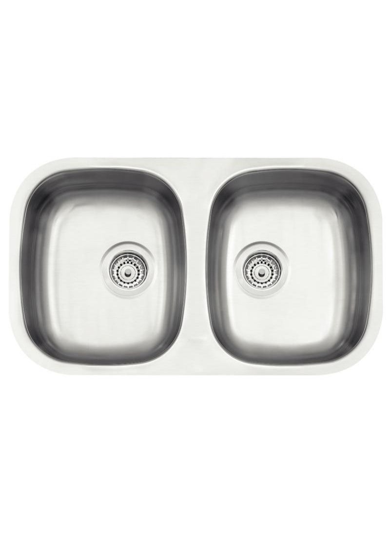 Since 1911, Made In Brazil - Isis 77x45cm 2C 34 BL Stainless Steel Satin Finish Bowl for Undermount with Drainer - pzsku/Z4F5589ADD9EF7935E868Z/45/_/1672319149/78d8e1ce-1206-4363-9e83-535d33ff0e29