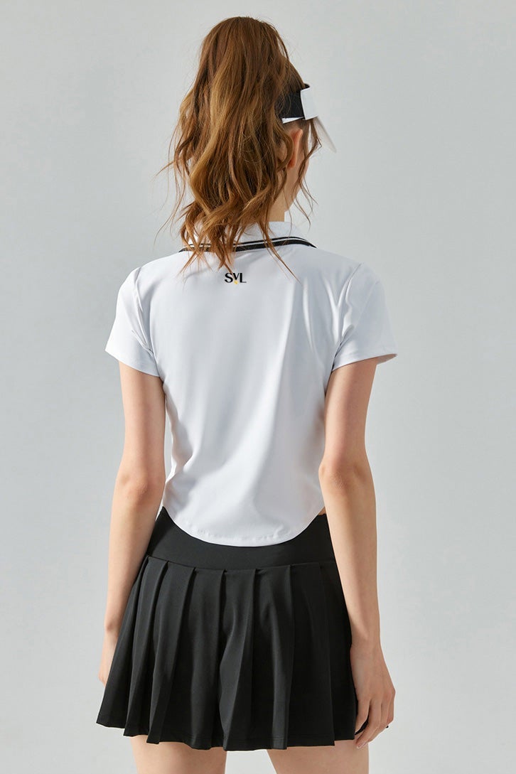 SVL Perfect Polo Tshirt White - Image 3