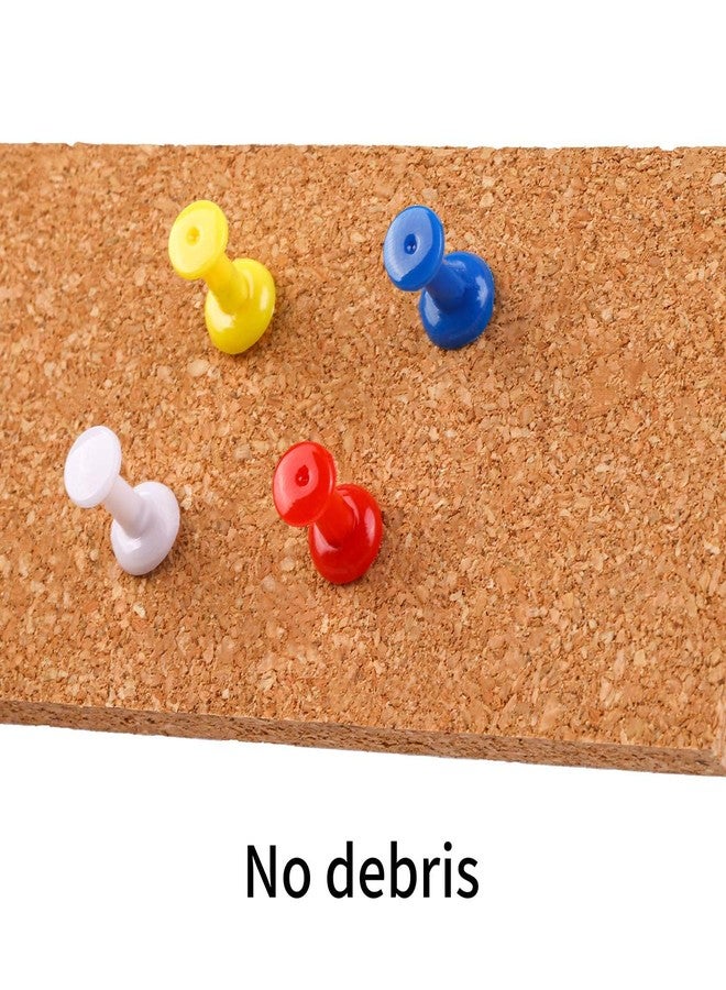 Cooraby 12 Pack Cork Strips 15 x 2 Inch Frameless Self-Adhesive Cork Board with 40 Pieces Cork Board Pins for Classroom Office - Image 5