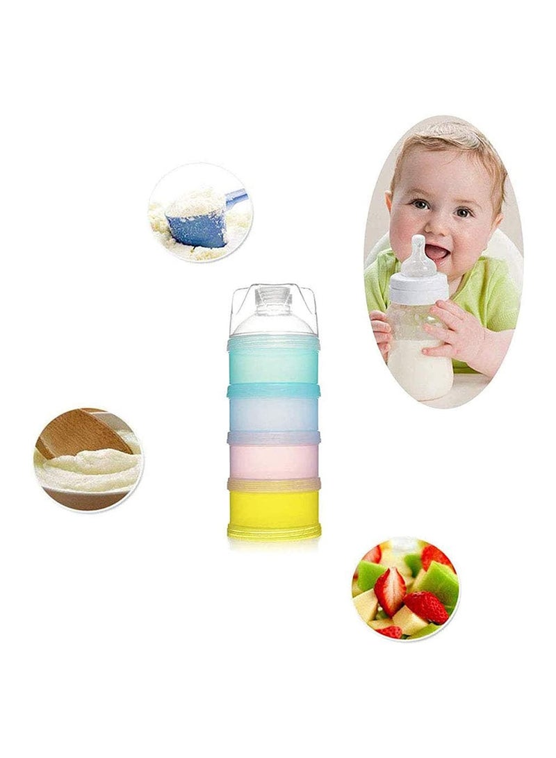 SOLARAE Portable Milk Powder Dispenser Formula Storage Container Food Seal Box for Travel and Outdoor - Image 4