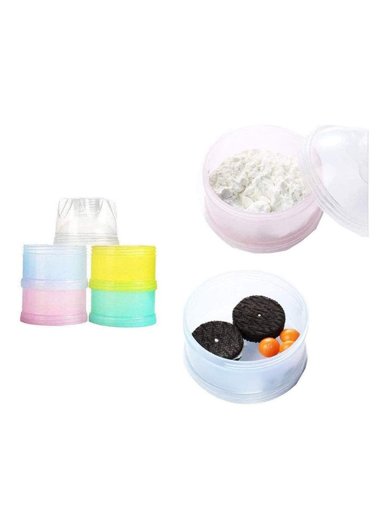 SOLARAE Portable Milk Powder Dispenser Formula Storage Container Food Seal Box for Travel and Outdoor - Image 5