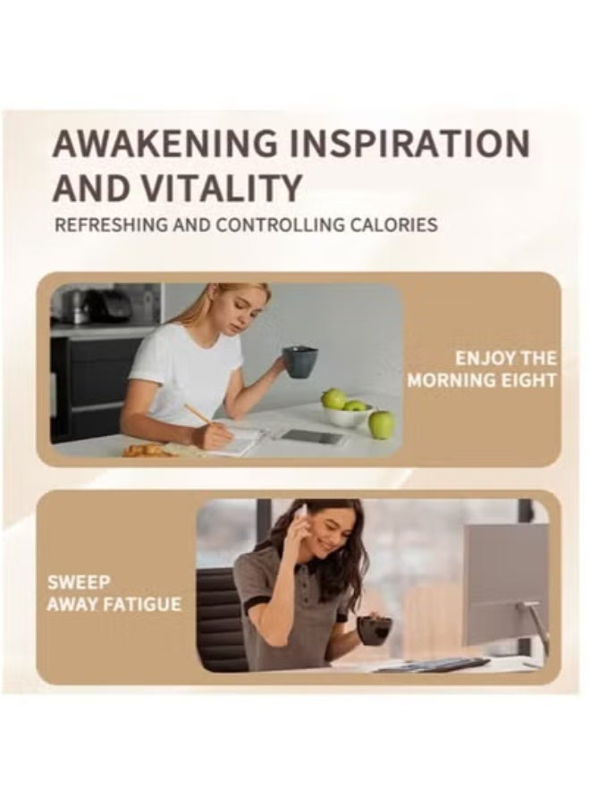 BURTON Mushroom Coffee with Protein and Caffeine, Instant Coffee for Focus, Gut Memory, and Immunity, with Ganoderma Lucidum Extract - Image 5