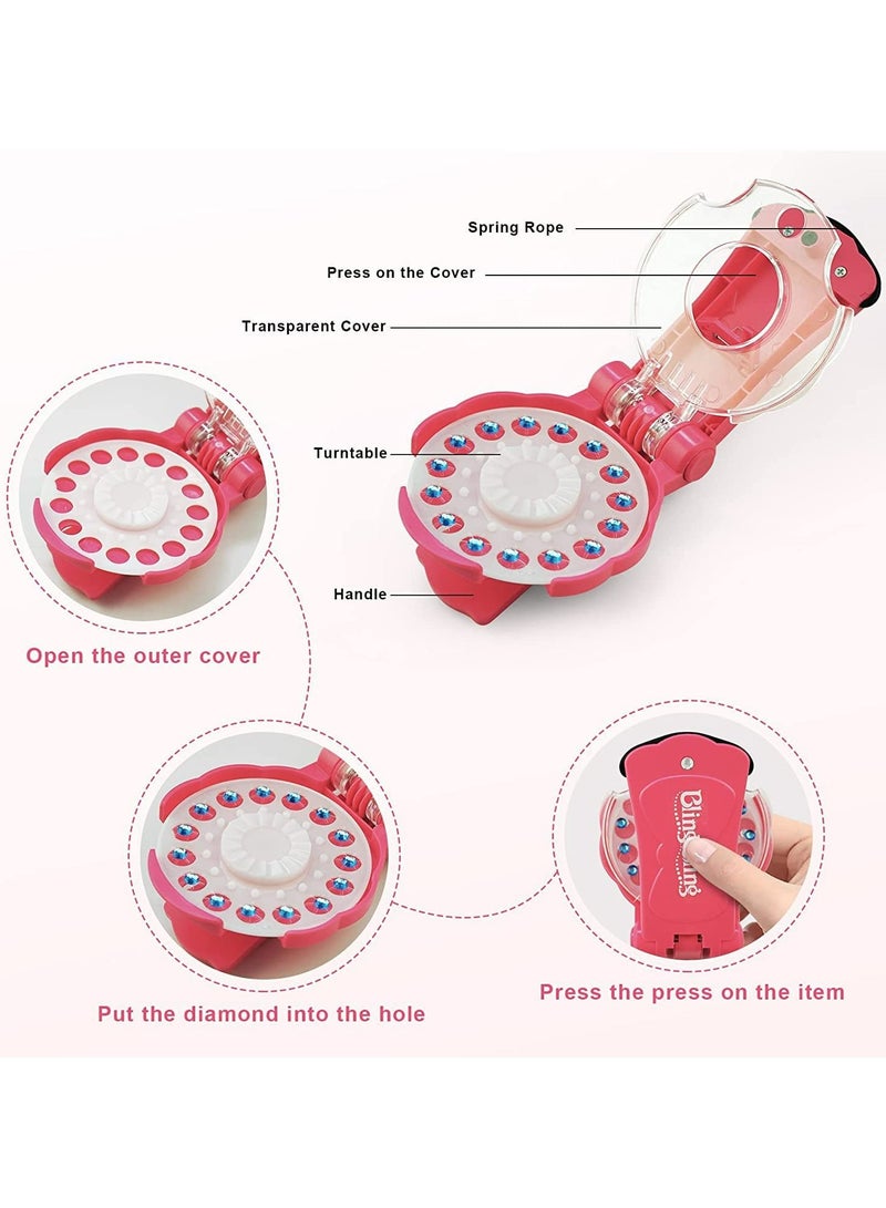 مجموعة أدوات ختم الشعر المكونة من 12 قطعة من Oasisgalore مجموعة أدوات تصفيف الشعر للفتيات من Blinger - Image 4