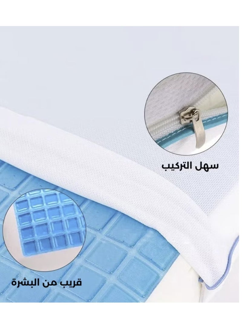 يونك مخدة ميموري فوم مع جل للتبريد - Image 3