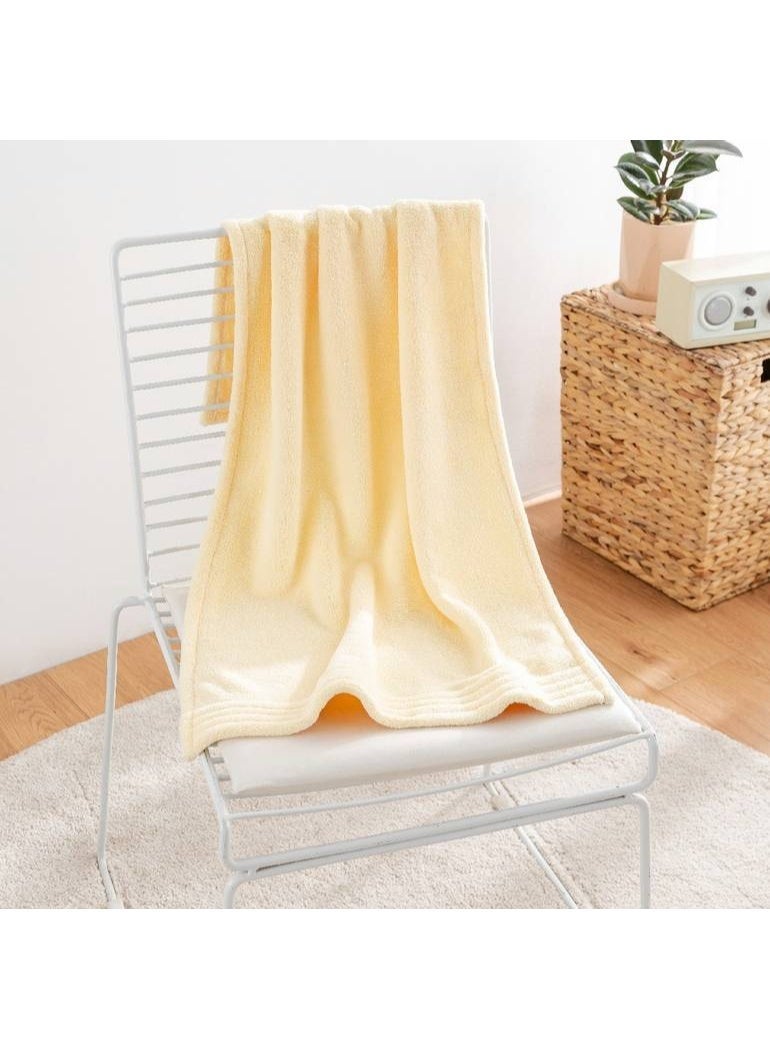 Reefi Modern Quick-Dry Towel, Lemon, Washbasin - Image 1