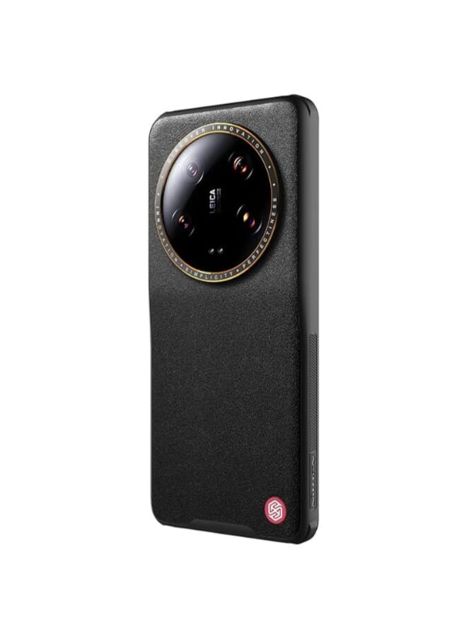 Nillkin Leather Case Collector's Edition Back Cover Back Cover For Xiaomi Xiaomi 13 Ultra - Black - Image 2
